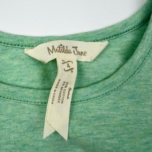 Matilda Jane Green Grass Tee Top - Picture 4 of 5